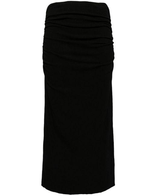 Black jersey pencil skirt uk outlet