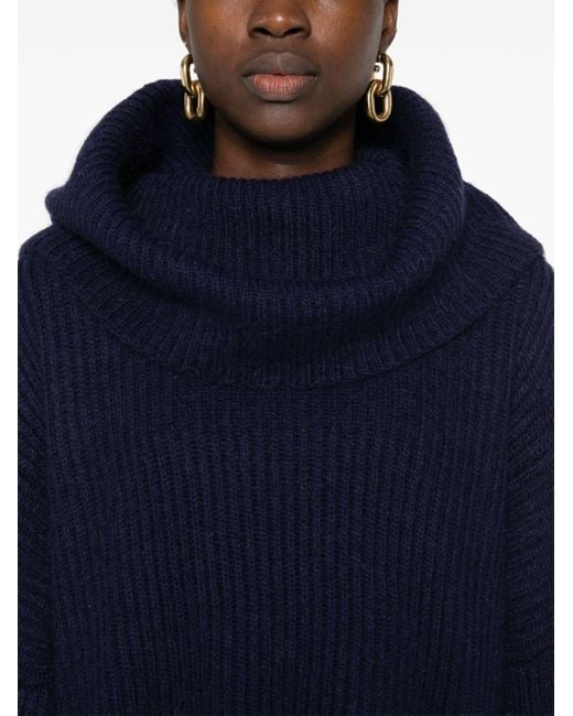 Pinko Blue Sphynx Sweater