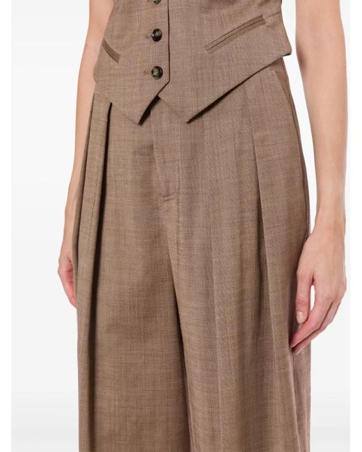 Philosophy Di Lorenzo Serafini Brown Knee-Length Shorts