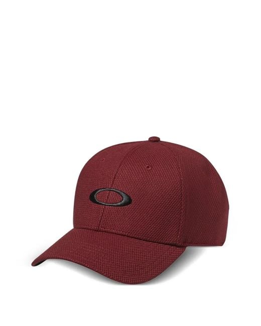 Oakley Red Ellipse Mesh Cap for men