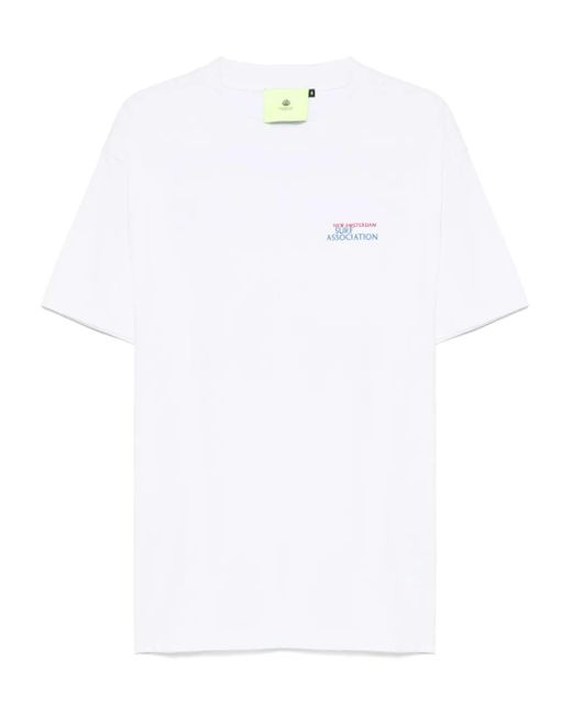 T-Shirt di New Amsterdam in White da Uomo