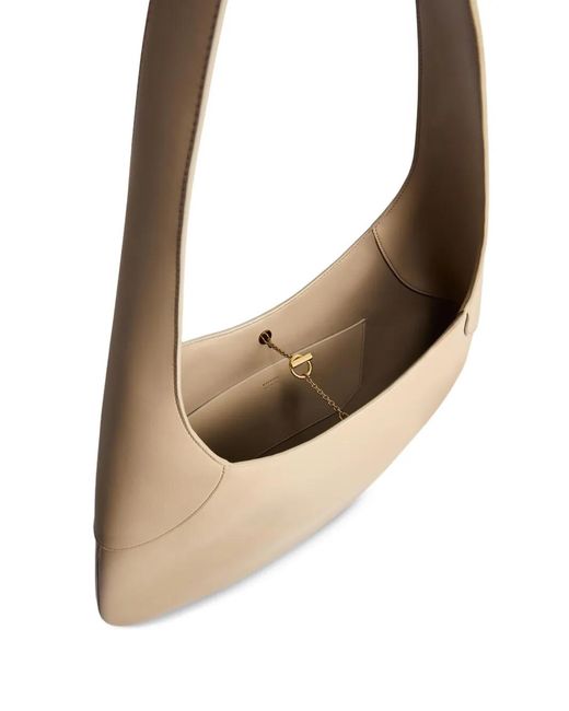 Khaite Natural Large Joan Shoulder Bag