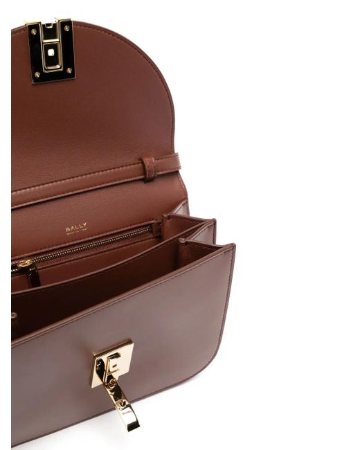 Bally Brown Ollam Crossbody Bag