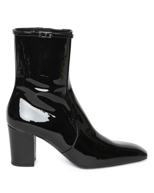 Saint Laurent Black Joelle 70mm Ankle Boots