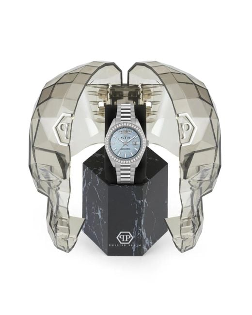 Philipp Plein Blue Date Superlative Gent 42Mm for men