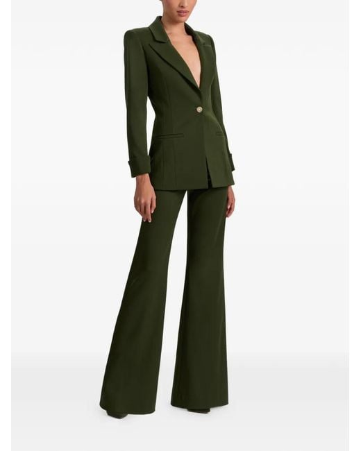 Alice + Olivia Green Burns Blazer