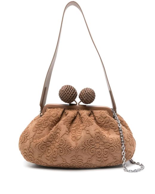 Weekend by Maxmara Natural Mittelgroße Pasticcino Clutch