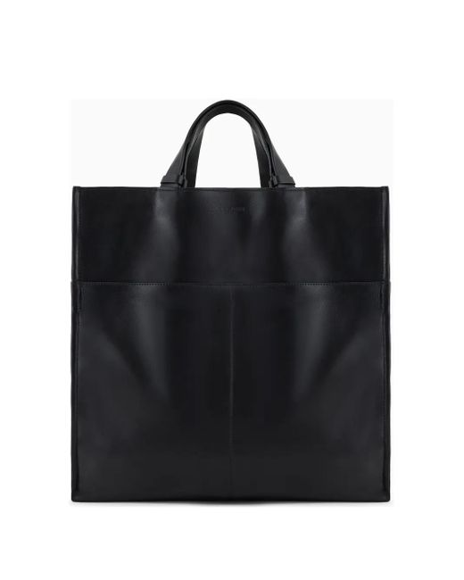 Giorgio Armani Handtasche Aus Leder in Black für Herren