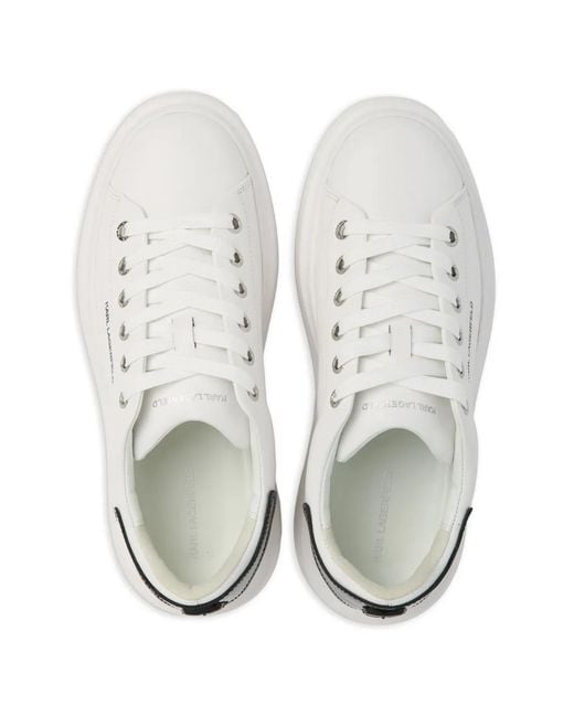 Karl Lagerfeld White Ikon Nft Kore Sneakers for men