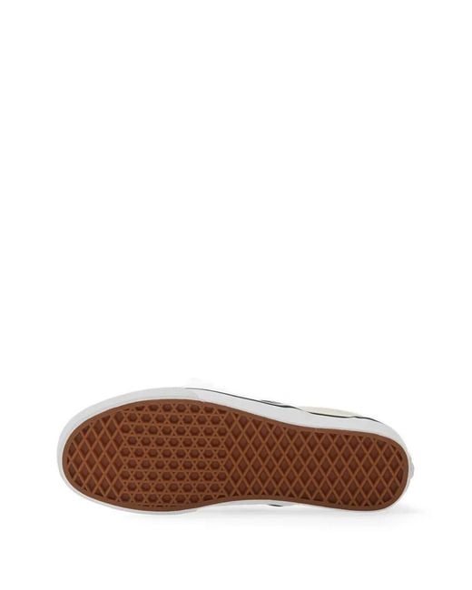 Vans White Baskets À Détails De Clous