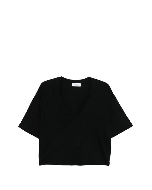 Daniele Fiesoli Black V-Neck T-Shirt