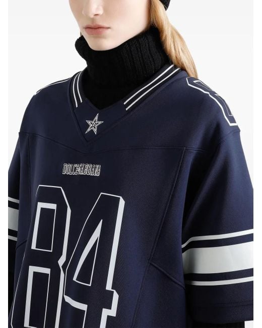Dolce & Gabbana Blue Number 84 Jersey
