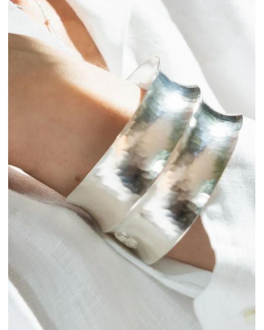 Dower & Hall Metallic Nomad Double Concave Cuff