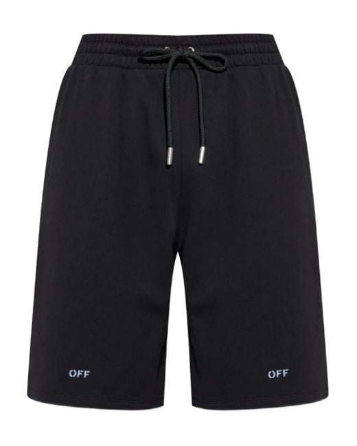 Off-White c/o Virgil Abloh Shorts mit Kordelzug in Blue für Herren
