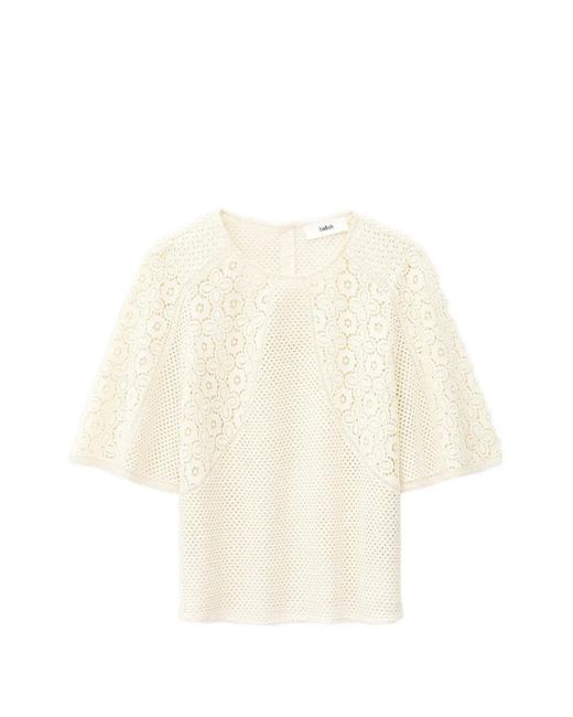 Ba&sh White Marlow Bluse
