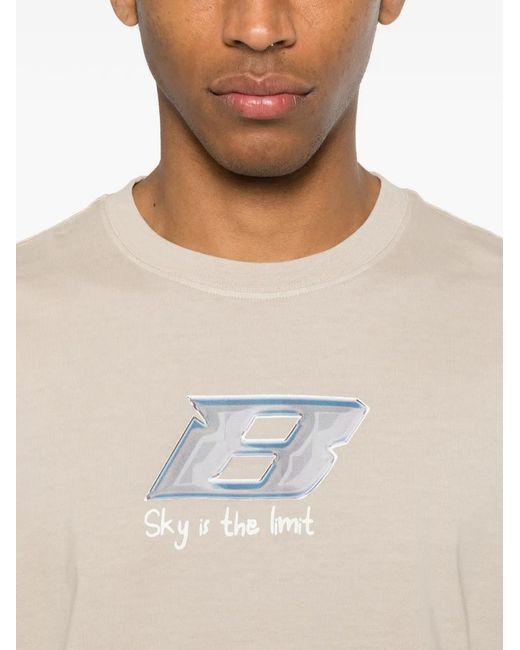 BLUE SKY INN Natural Graphic-Print T-Shirt for men