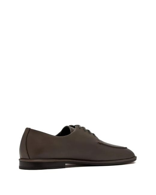 Stringate di Ferragamo in Brown da Uomo