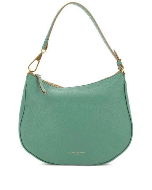 Gianni Chiarini Green Brooke Shoulder Bag