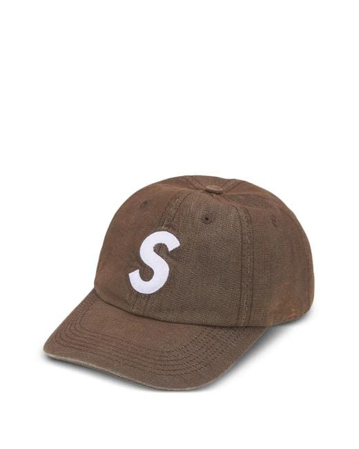 Supreme Cordura Jeans-Baseballkappe Mit S-Logo in Brown für Herren