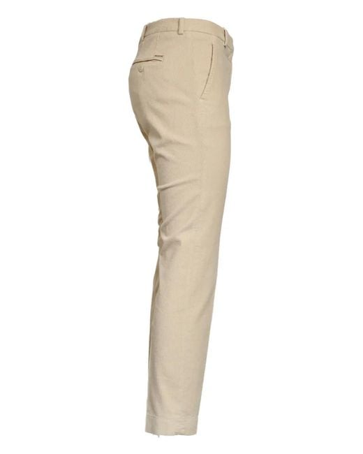Incotex Natural Leyre Slash-Pocket Trousers