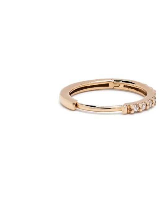 Maria Black Metallic 14Kt Lamarr 10 Huggie Earring