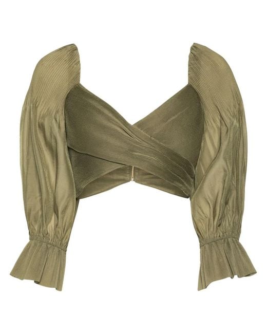 Zimmermann Green Blouses
