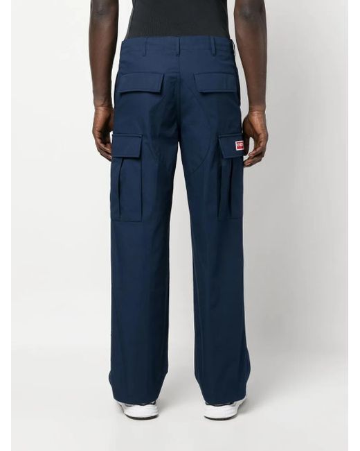 KENZO Cargo Broek in het Blue voor heren