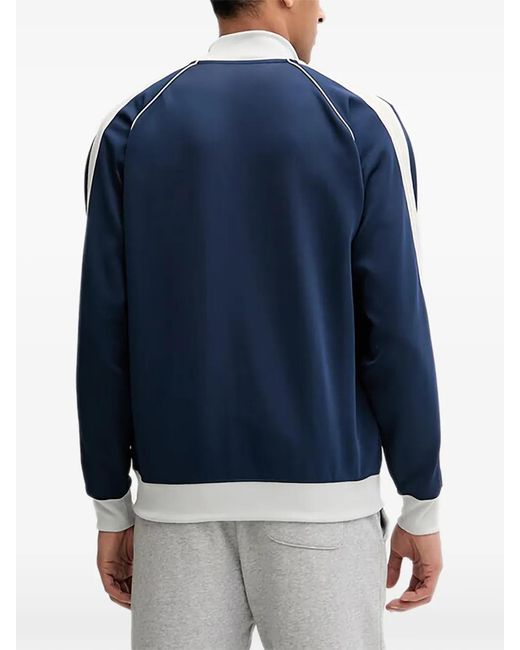 Guess Blue Zip-Up Cardigan for men