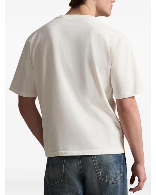 Polo Ralph Lauren White Pocket T-Shirt for men