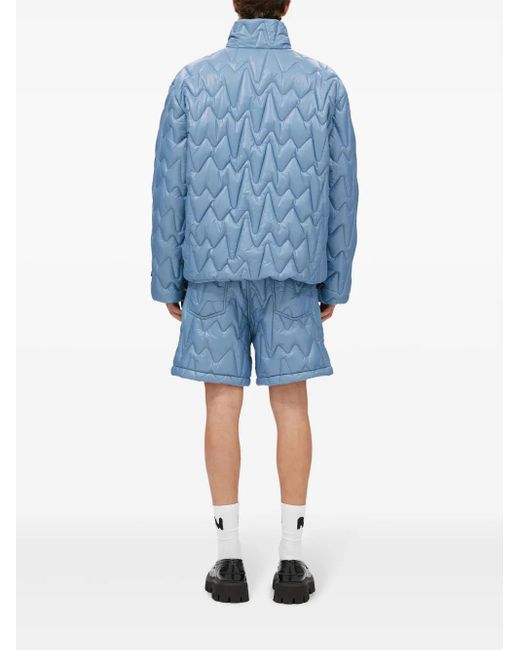 MSGM Gesteppte Jacke in Blue für Herren