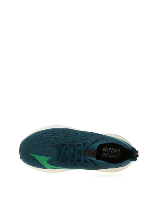Mizuno Green Neo Vista 2 Lace-Up Sneakers for men