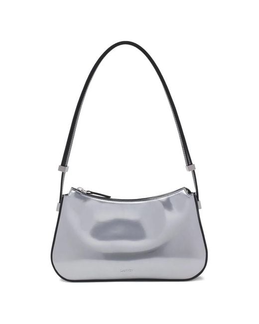 Lanvin White Concerto Zip-Fastening Shoulder Bag