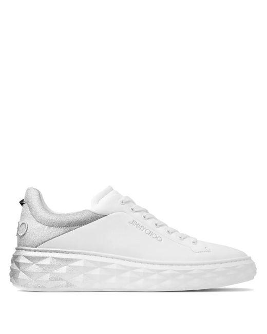 メンズ Jimmy Choo Diamond Maxi/m Ii スニーカー White