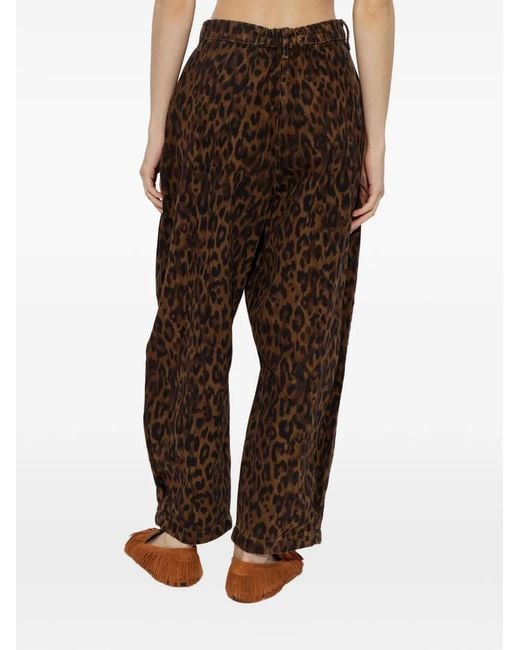 AllSaints Brown Becca Trousers