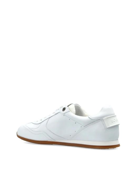 Bogner White Monza Logo-Plaque Sneakers for men