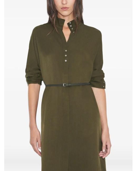 Chemisier Con Bottoni di Tory Burch in Green