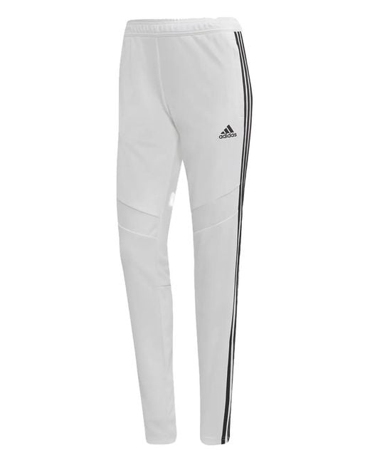 Adidas Gray Logo-Print Leggings