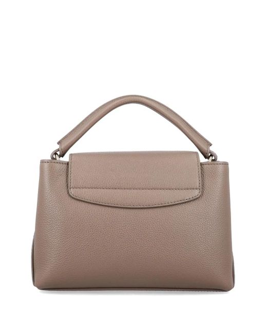 Bally Brown Layka Leather Tote Bag
