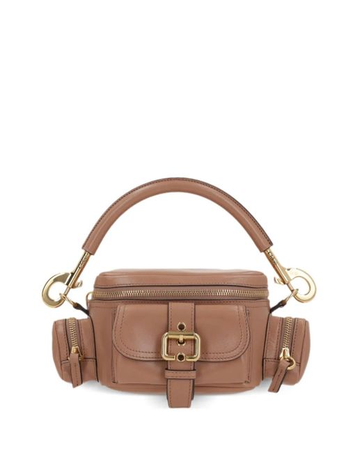 Chloé Brown Leather Crossbody Camera Bag