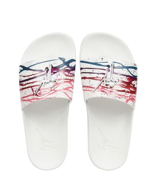 Giuseppe Zanotti Brett サンダル White