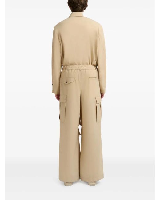 Marni Drapierte Cargohose in Natural für Herren