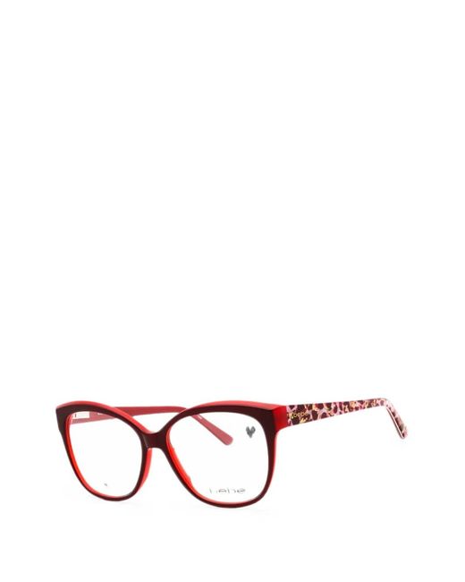 Bebe Black Geometric-Frame Glasses