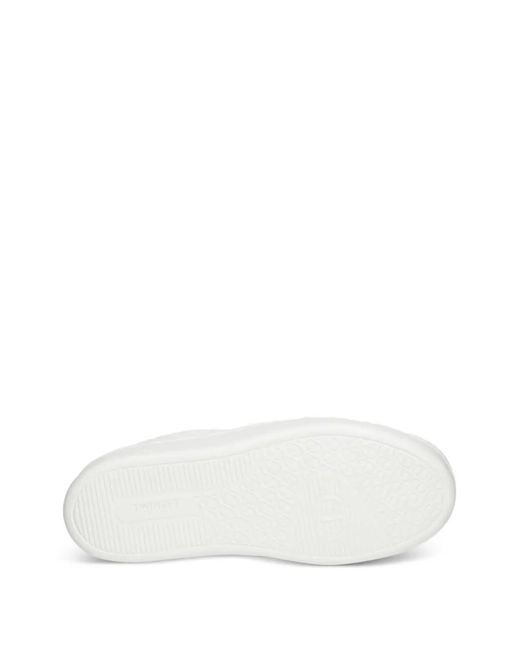 Twinset White Baskets À Détail De Logo