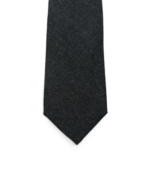 Canali White Wool Tie for men