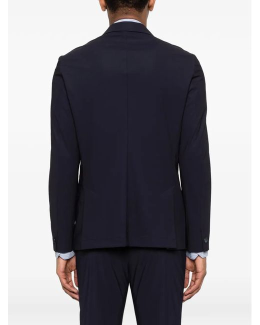 DISTRETTO 12 Blue D.B. Active Pocket Jacket for men