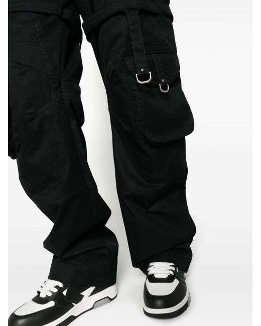 Pantalon en coton à poches cargo Off-White c/o Virgil Abloh en coloris Black