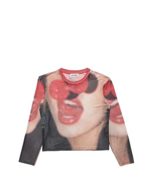 Carne Bollente Pink Maraschino Madness Long-Sleeve T-Shirt