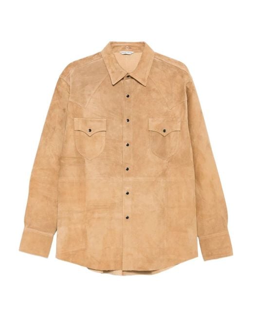 Chemise En Daim D'Inspiration Western Carter Young pour homme en coloris Natural