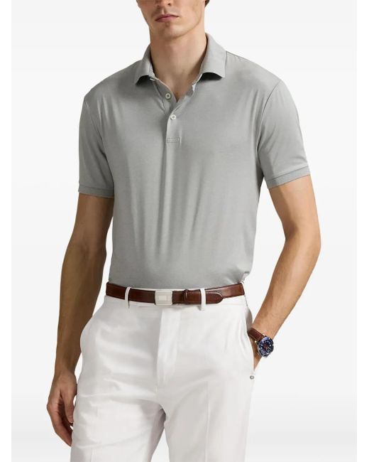 Ralph Lauren Gray Short-Sleeve Polo Shirt for men