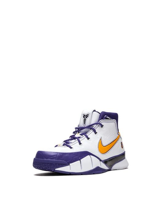 Nike Blue Kobe 1 Protro "Final Seconds" Sneakers